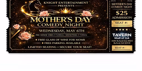 Pre Mother's Day Comedy Night