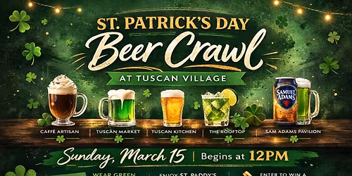 Beer Crawl at Tuscan Village