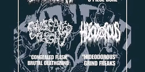 Banzai, Congealed Flesh, Hideoderous, Red40, Prune 