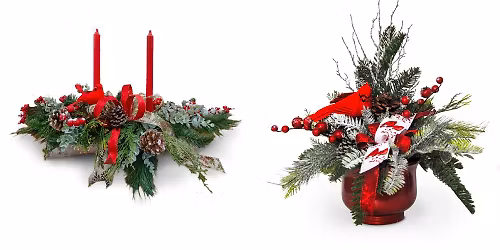 Cardinal Centerpiece Workshop Sturtevant