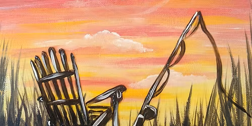 Beach Sunset Sip and Paint