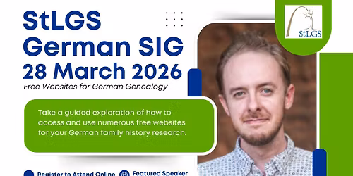 StLGS German SIG: Free Websites for German Genealogy