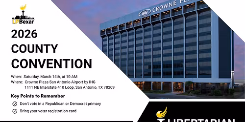 2026 LPBexar County Convention