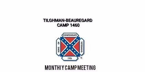 SCV Camp 1460 November Camp Meeting and Holiday Dinner