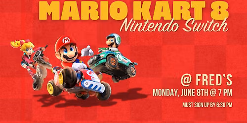 MARIO KART 8 @ FRED'S