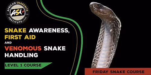 Snake Awareness First aid for Snakebite, Venomous Snake Handling