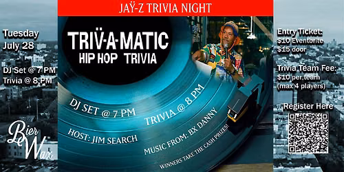 Triv-a-matic Ja\u00ff -Z Trivia Night