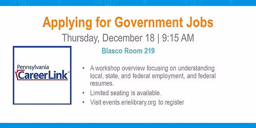 Applying for Government Jobs @Blasco