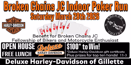 Broken Chains JC Indoor Poker Run