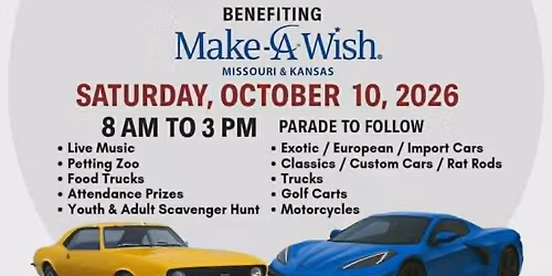 WHEELS & WISHES-Premier Car Event Benefiting Make-A-Wish Missouri & Kansas