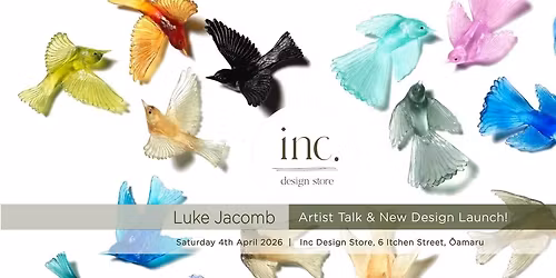 Luke Jacomb - Artist Talk & New Design Launch!