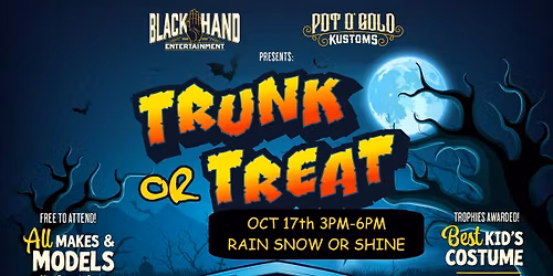 Trunk or Treat @ Pot O' Gold Kustoms