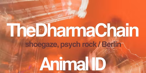 THE DHARMA CHAIN (shoegaze, psych rock) x ANIMAL ID (garage psych) @ L'UBIK