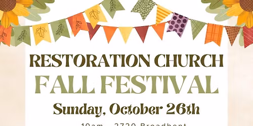 Fall Festival at Restoration Church