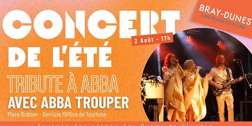 Concert Tribute \u00e0 ABBA avec ABBA trouper