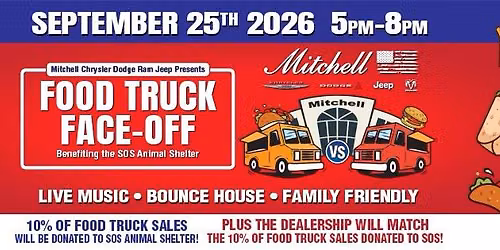 Food Truck Face-Off Benefiting the SOS Animal Shelter 