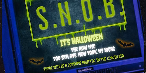 S.N.O.B: It's Halloween!