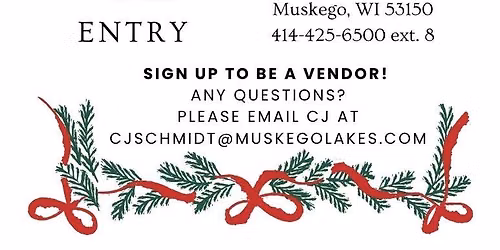 Muskego Lakes 2026 Holly-Day Craft Fair