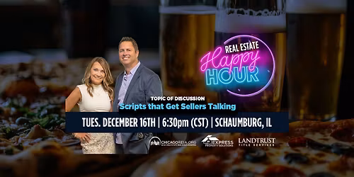 Real Estate Happy Hour: Scripts that Get Sellers Talking