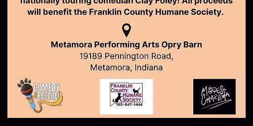 Music and Laughs for FC Humane Society