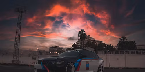 Christmas Night Drift Training & bikes stunts show