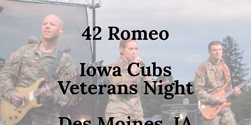 Iowa Cubs Veterans Appreciation Night