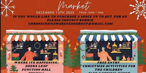 Chronic Pain Awareness Group Christmas Market