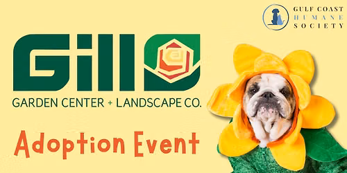 Gill Garden Center Adoption Event | Gulf Coast Humane Society