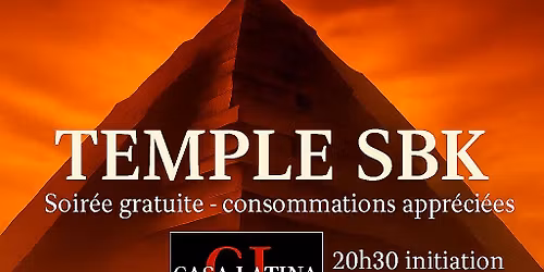 Soir\u00e9e initiation + soir\u00e9e SBK