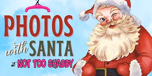 Photos with Santa at Not Too Shabby