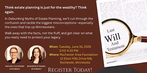 Debunking Myths of Estate Planning