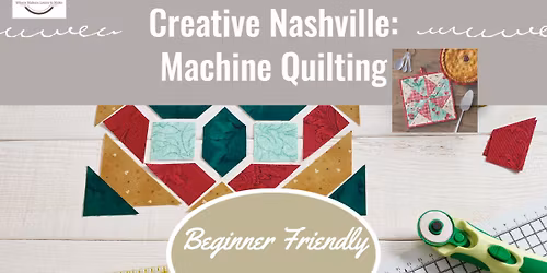 Beginner's Introduction to Machine Quilting