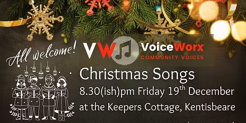 Carolling in Kentisbeare at the Keepers Cottage