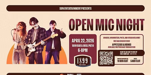 April Open Mic Night | Spring 2026