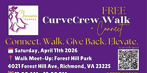 Charisma CurveCrew FREE  Group Walks