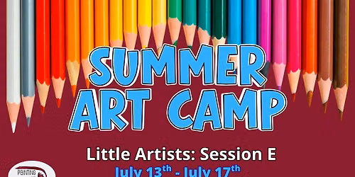 Summer Art Camp - Session E - Little Artists