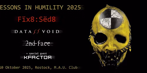 ELECTROCUTION FESTIVAL w\/ Fix8:Sed8, Data Void, 2nd Face, kFactor \u25a0 M.A.U. Club