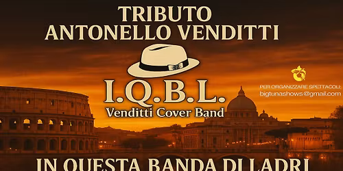 IN QUESTA BANDA DI LADRI - ANTONELLO VENDITTI TRIBUTE BAND live@BRASSERIE HOUBLON, Stra (VE)