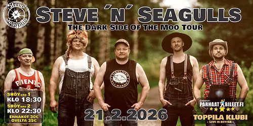 Steve 'n' Seagulls The Dark Side Of The Moo Tour