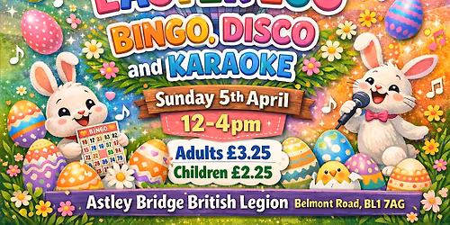 Easter Egg Bingo, Disco & Karaoke