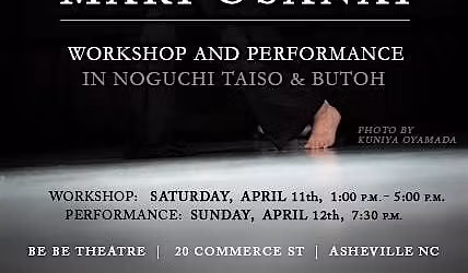 Butoh Performance by Mari Osanai