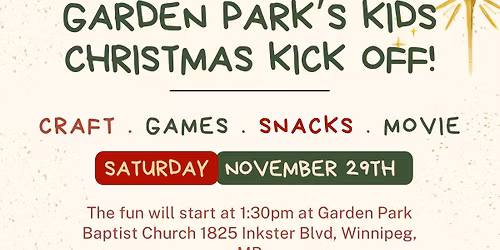 Kids Christmas Kick Off