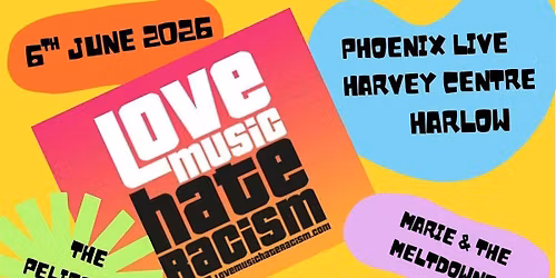 Harlow Love Music Hate Racism Gig