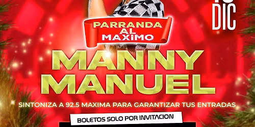 Manny Manuel at Coliseo de Puerto Rico