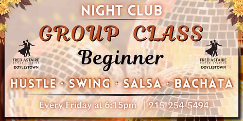 Beginner Night Club Group Classes