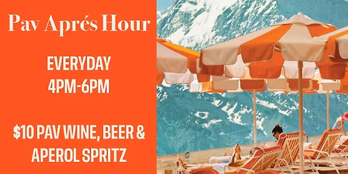 Après Hour at Pavilion Bar & Kitchens