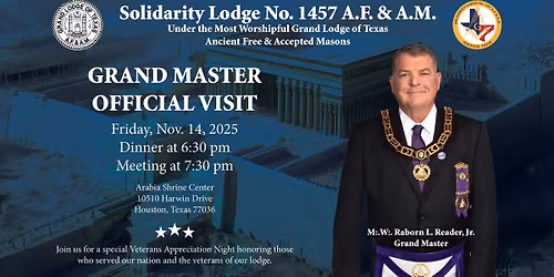 Official Grand Master Visit