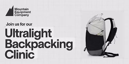 Ultralight Backpacking Clinic