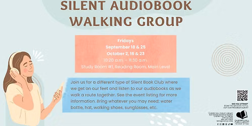 Silent Audiobook Walking Group