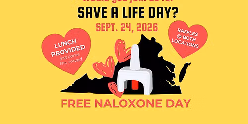 Save A Life Day at On Our Own of Roanoke Valley